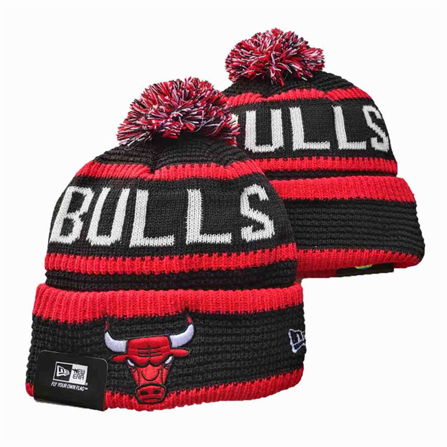 Chicago Bulls Knit Hats 0112